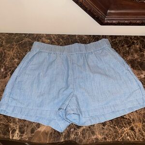 J. Crew Tropez Chambray Shorts